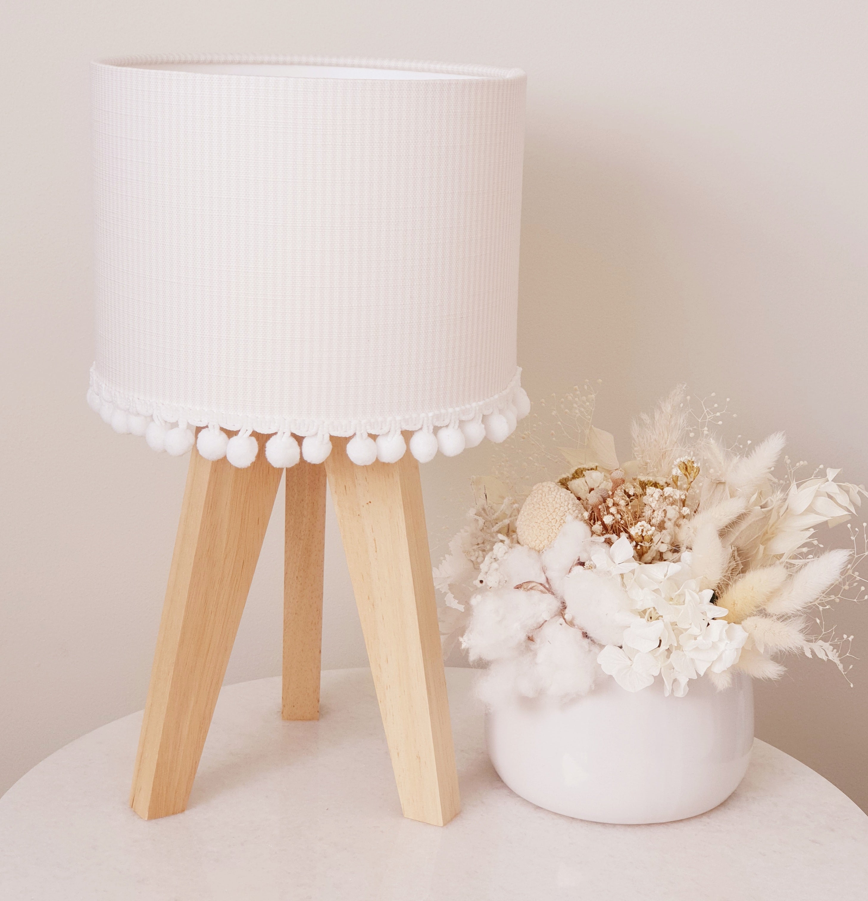 Pom Pom Striations - Lamp