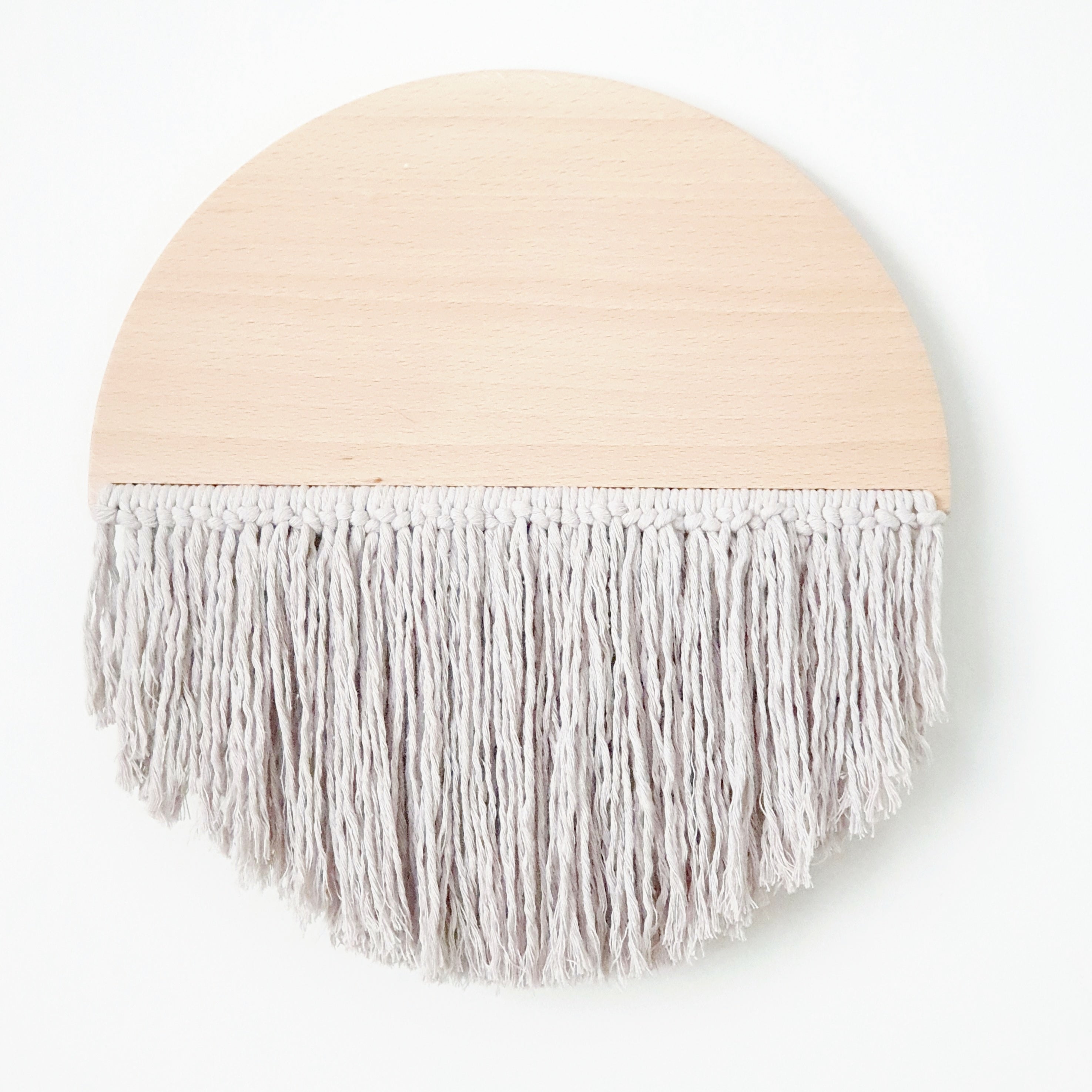 Cloud Grey - Moon Wall Hanging