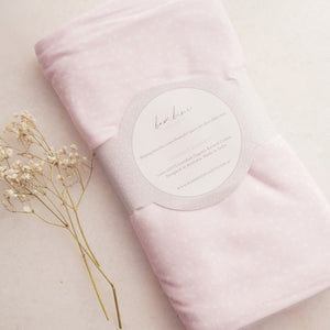 Speckled Pink - Swaddle Blanket - SECONDS