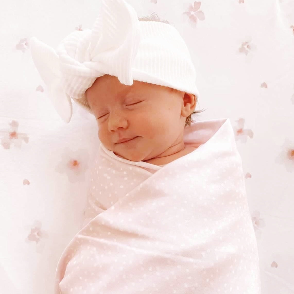 Speckled Pink - Swaddle Blanket