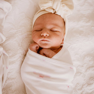 Sweet Floralette - Swaddle Blanket