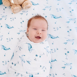 Oceanic Dive - Swaddle Blanket