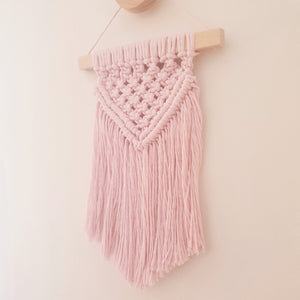 Blossom Pink - Macrame Hanging