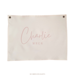 Personalised Name Banner - Style #3 (Script)